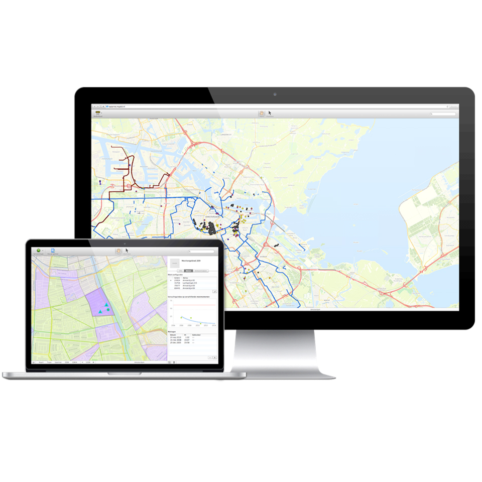 Leidingrenovatie Flua - Mapkit